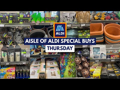 WHAT’S NEW IN AISLE OF ALDI SPECIAL BUYS THIS WEEK THURSDAY 11 MAY 2023 | ALDI HAUL | TRAVELANDSHOP