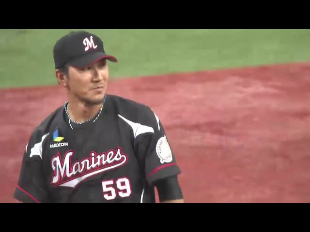 【5回裏】マリーンズ・細谷がサードライナーを横っ跳び!! 2016/8/6 Bs-M