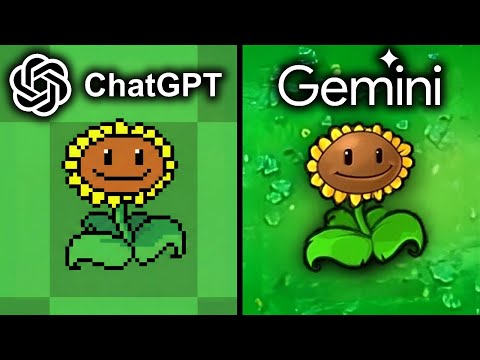 ChatGPT vs Gemini Make PvZ From Scratch