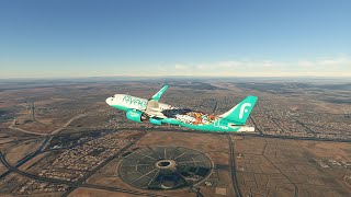 [A32NX] flynas (Year of Arabic Calligraphy) [4K] video