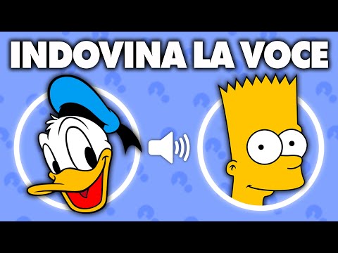 Indovina il Personaggio dei Cartoni Animati dalla Voce | Quiz Cartoni Animati