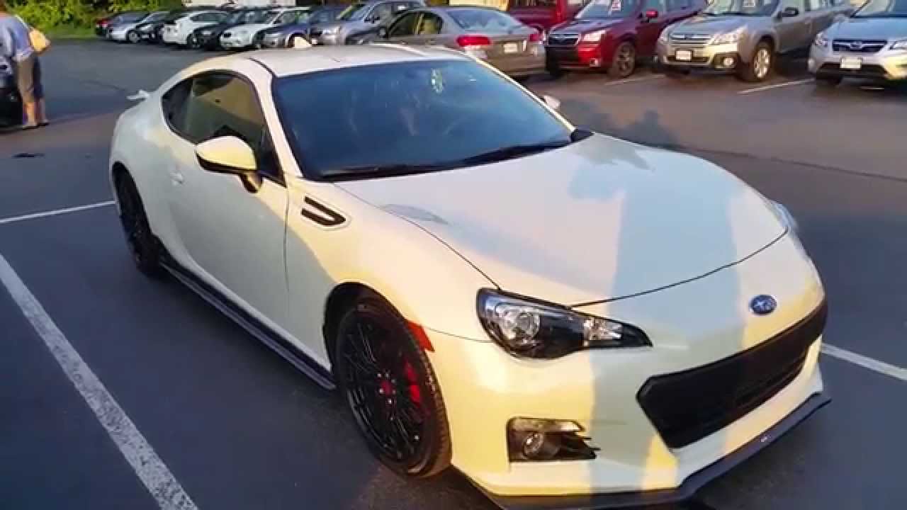2015 Subaru brz series blue edition