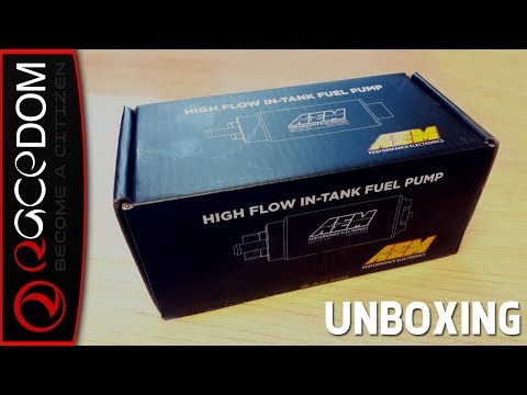 Unboxing the AEM High Flow In-Tank Fuel Pump 340 lph