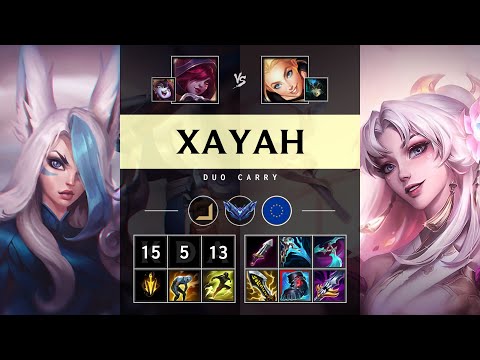 Xayah ADC vs Lux - EUW Diamond Patch 25.11