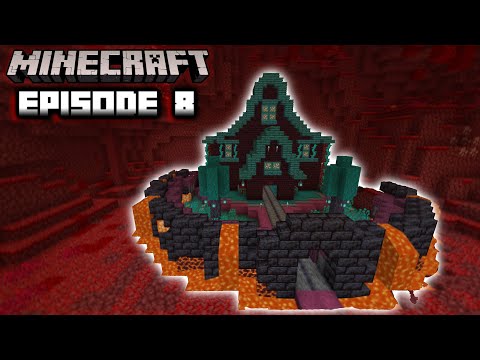 Building the most EPIC NETHER BASE (1.16 Let's Play #8)