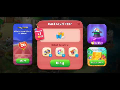 gardenscape / hard level ; 9487