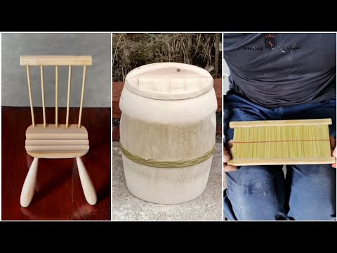 Bamboo Crafts - Awesome bamboo craft making 2023 - How to make wonderful crafts from bamboo Part 175