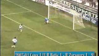 David Villas ersten 20 Tore für Real Saragossa