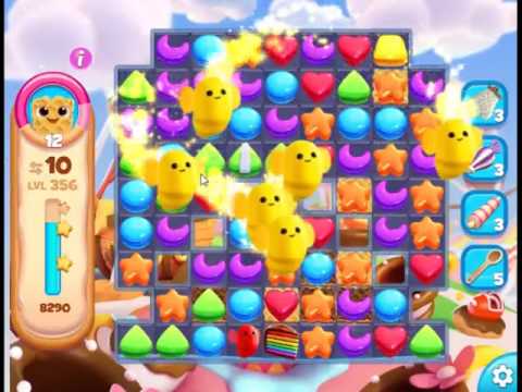 Cookie Jam Blast Level 356 - NO BOOSTERS 🍪 | SKILLGAMING ✔️