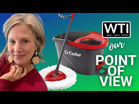 O-Ceader Spin Mop & Bucket System - WTI product video review