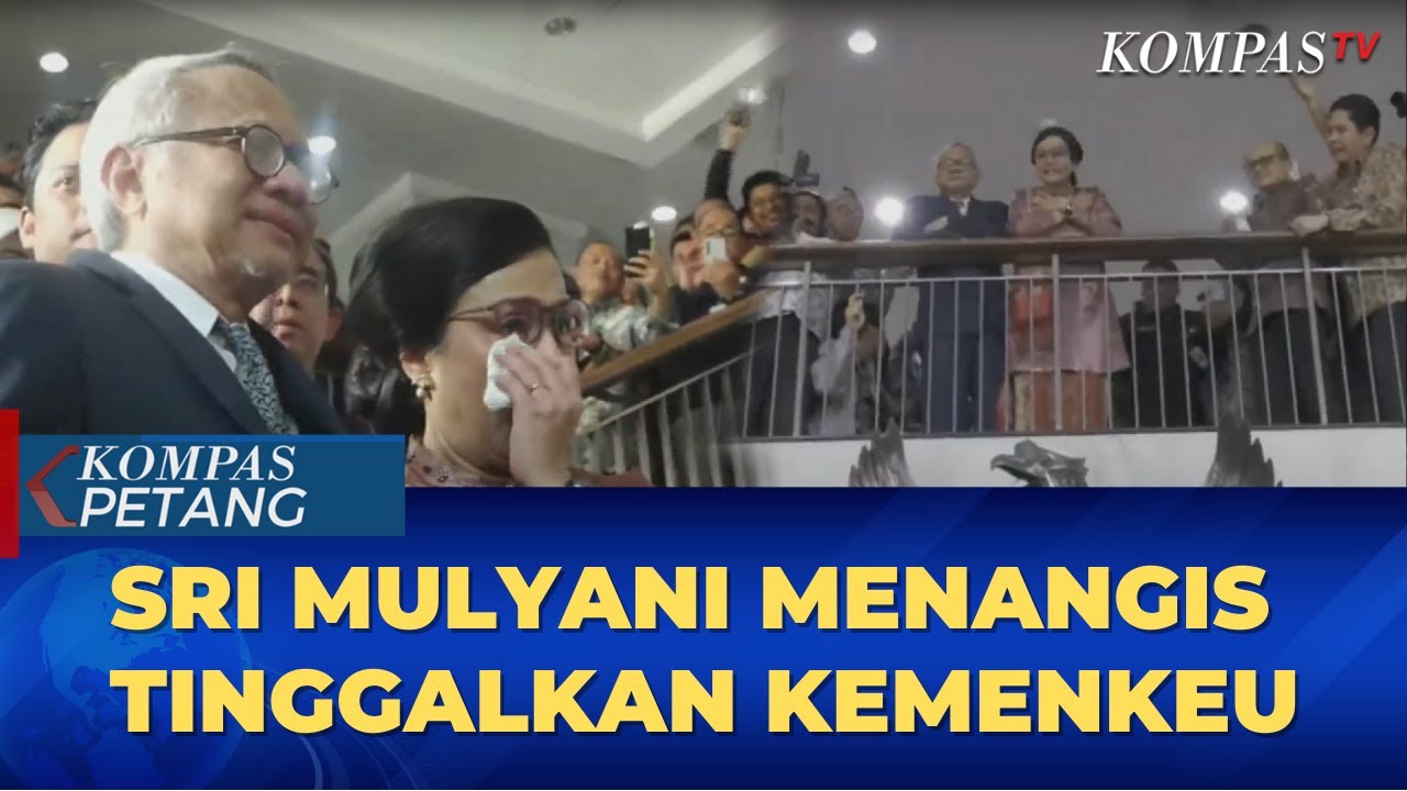 Tangis Sri Mulyani Pamit Undur Diri, Menko Yusril Temui Delpedro di Tahanan | KOMPAS PETANG