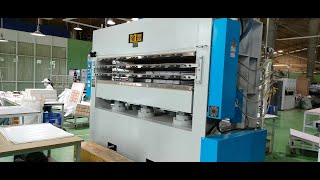 Chuyền máy ép Veneer, ép giấy Cheng-Hung - Taiwan