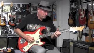 Video thumbnail for 1966 Pleasant SEV 218 Guitar Demo by drowninginguitars