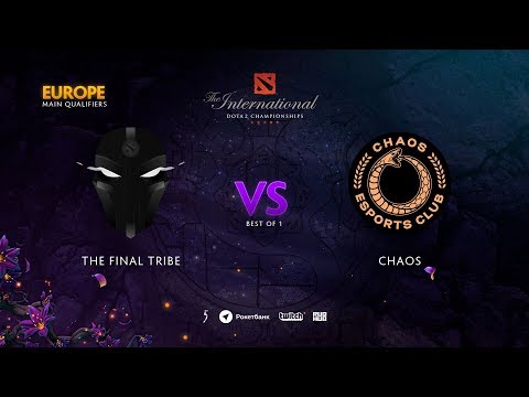 The Final Tribe vs Chaos, TI9 Qualifiers EU, bo1 [Jam & Inmate]