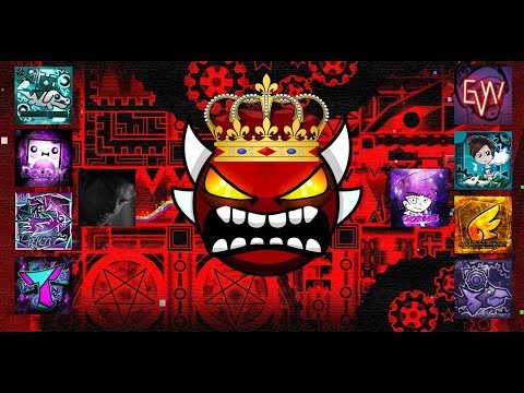 Geometry Dash Реакция игроков на прохождение Легендарных Экстрим Демонов