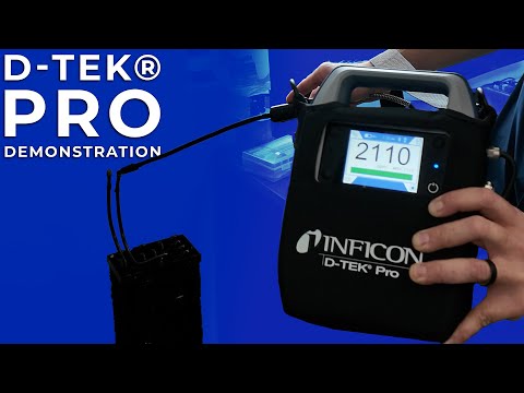 D-TEK® Pro Demonstration: 0.1 PPM Industry Leading Refrigerant Leak Detector