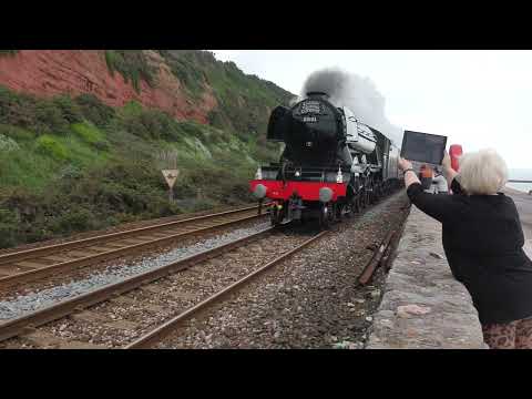 Flying Scotsman at Dawlish