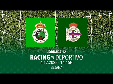 Juvenil Racing vs Deportivo | Jornada 12 | División de Honor | Temporada 25/26