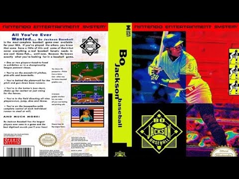Bo Jackson Baseball (NES) | Independence Day Celebration #nes #baseball