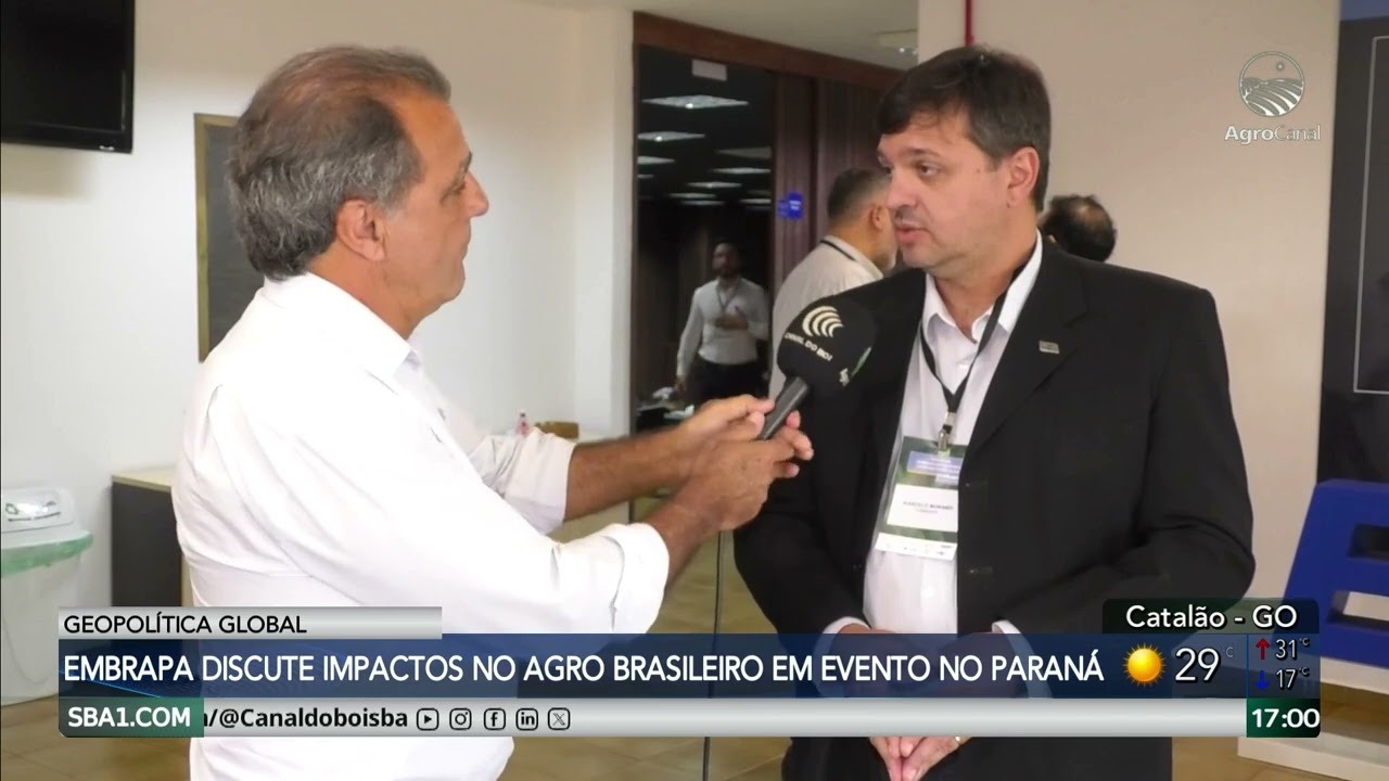 Embrapa Soja discute impactos da geopolítica global no agro brasileiro