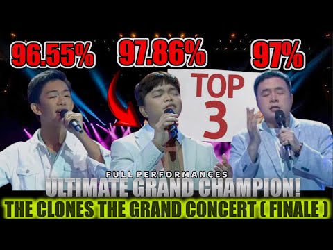 TOP 3 FULL PERFORMANCES OF THE CLONES GRAND CONCERT{FINALE}SEPTEMBER 6, 2025 SATURDAY