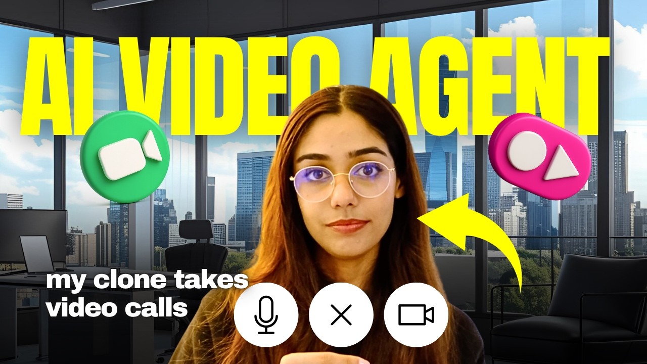 Your AI CLONE Can Take Meetings Now!  (Tavus API Tutorial) video thumbnail