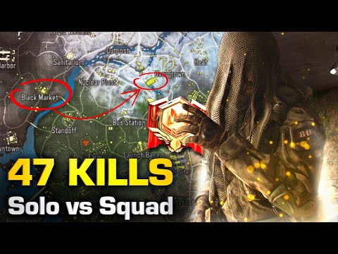 47 KILLS SOLO VS SQUAD Full GAMEPLAY CODM