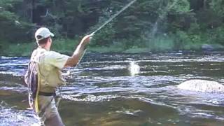 preview picture of video 'Maine Fly Fishing, Kennebago & the Rangeley Region for Brook Trout & Landlocked Salmon'