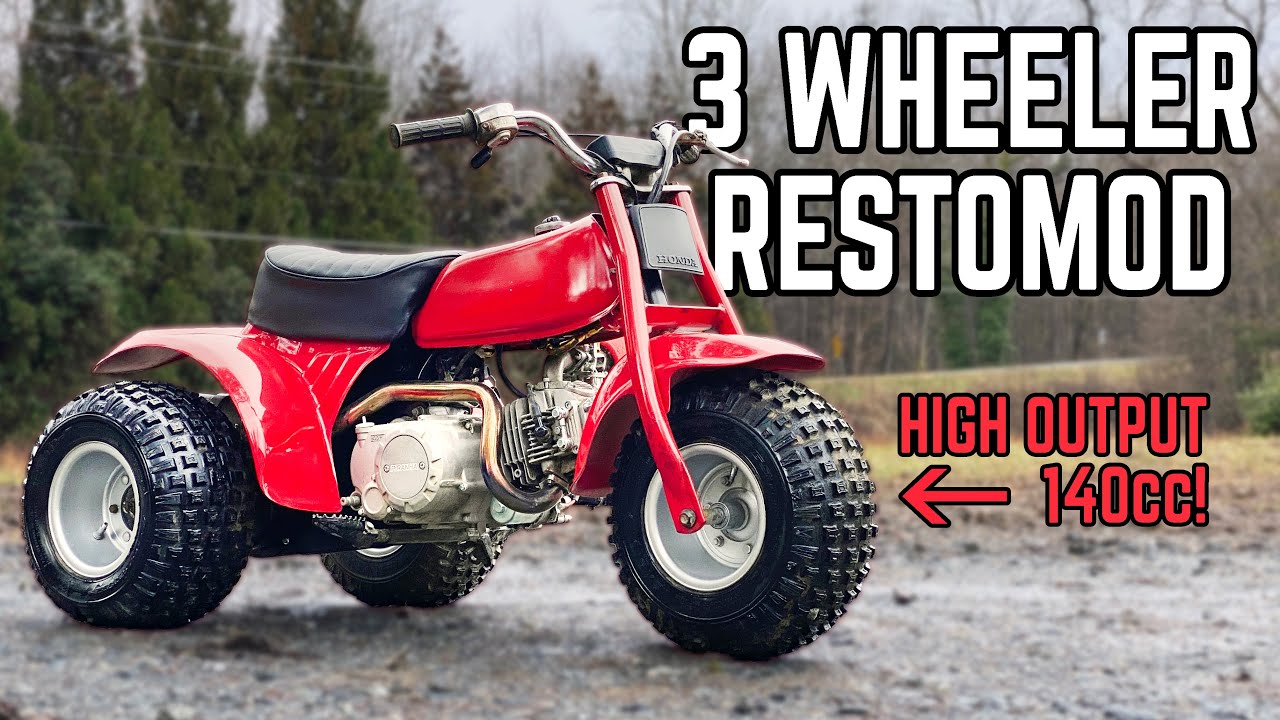 Honda ATC 70 Restoration | Restored 140cc 3 Wheeler!