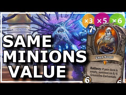Hearthstone - Best of Same Minions Value