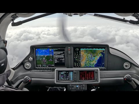 600+ Mile Solo Cross Country  - Icy IFR Departure - Cirrus SR22 G7
