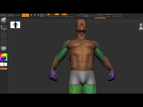 Getting Started with ZBrush, Part 11 - Polygroups