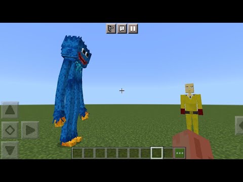 Saitama VS Huggy Wuggy in Minecraft #fyp