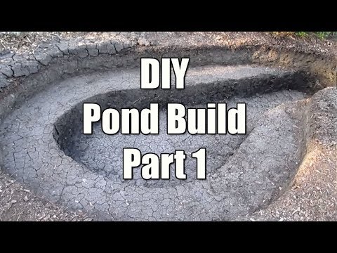 image-How do you dig out a pond? 