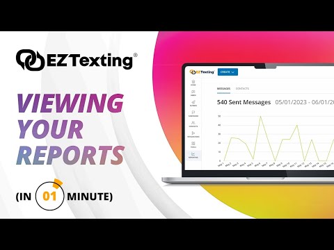 How To View Your SMS Marketing Delivery Reports in 1 Minute | EZ Texting Demo