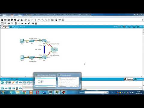 3.4.2.4 Packet Tracer - Configuring GRE