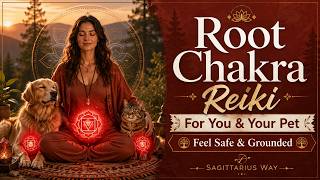 Root Chakra Position | Usui Reiki Meditation | Feel Safe and Grounded