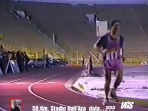 Gara Podistica di 50.Km.su pista Stadio "Dall'Ara" BO