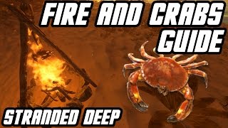 Guide: Crafting Campfires, Fire Pits, Fire Spits & Cooking Crabs // Stranded Deep