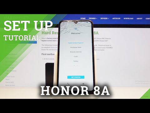 Initial Setup on HUAWEI Honor 8A – Configuration Process