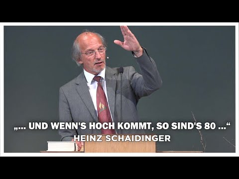 Heinz Schaidinger: "... and at most, it's 80..." | 09.07.2022