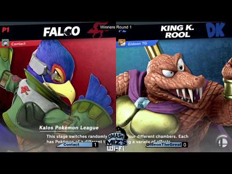 Smash @ Miz's WiFi 6 - Contact (Falco) vs. GideonTheGreat (Toon Link, King K. Rool) Winners Round 1