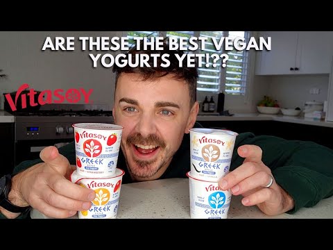 Avaliação do iogurte estilo grego Vitasoy