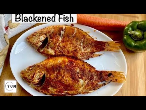 Air Fryer Fish Fry - Blackened Fish Recipe