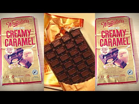 Largest Chocolate I Ever Had Whittaker's Creamy Milk | Creamy Caramel | Whittaker's Creamy Caramel