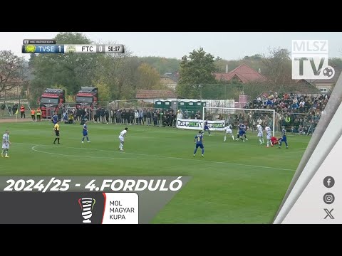 Facultas Tiszafüredi VSE - Ferencvárosi TC |1-2 (0-0) |Magyar Kupa |4. forduló
