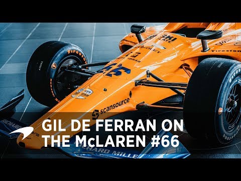 Gil de Ferran on the McLaren #66
