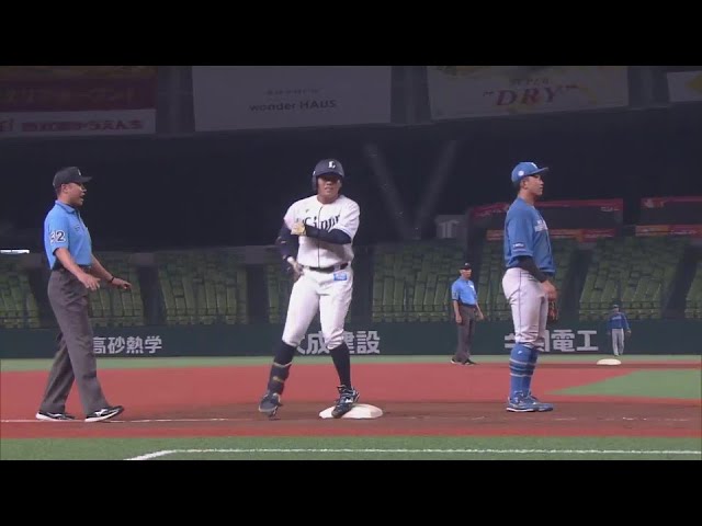 【ファーム】シャープに振り抜いた!! ライオンズ・蛭間拓哉 ライトへのタイムリーヒット!!  2024年7月2日 埼玉西武ライオンズ 対 北海道日本ハムファイターズ