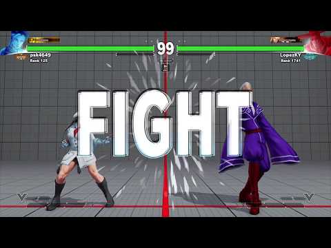 STREET FIGHTER V psk4649 (Cammy) vs LopezKY (Fang)