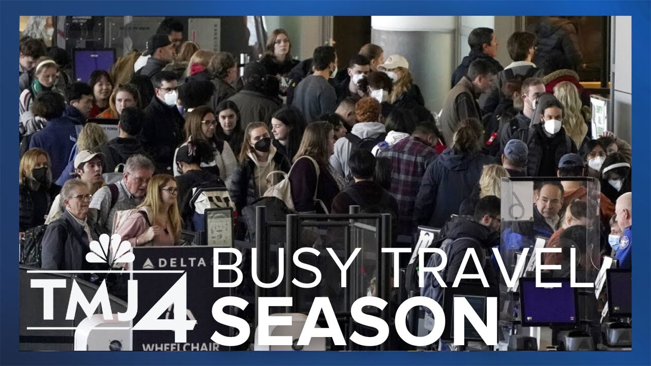 Busiest holiday travel season since 2019, airport officials report